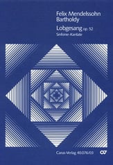 Lobgesang, Op. 52 SSAATB Vocal Score cover